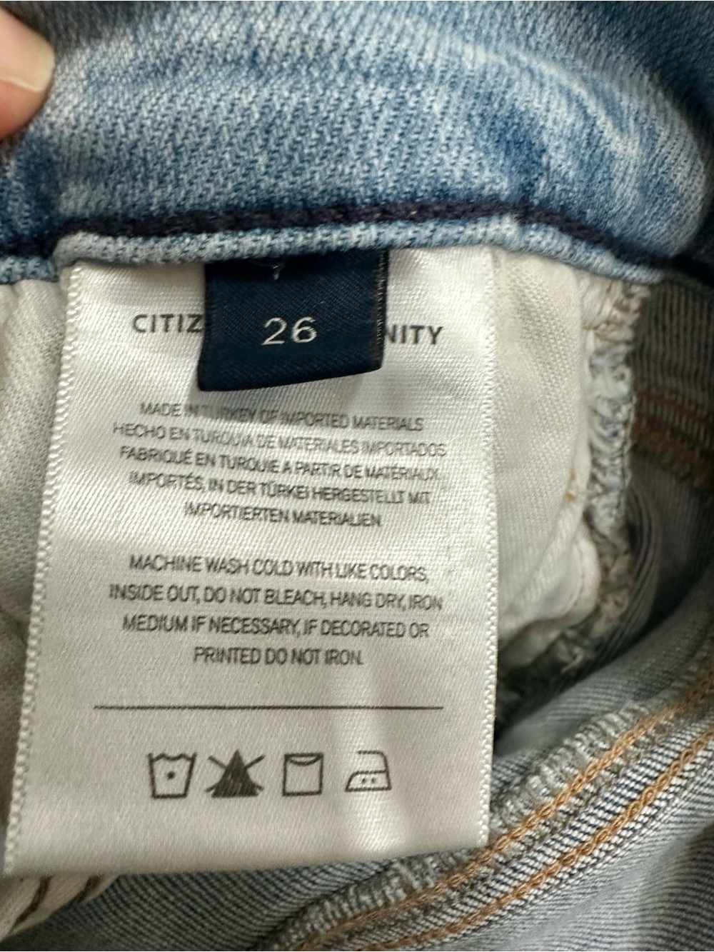 NWT Citizens of Humanity Lilah High Rise Bootcut Jeans Lightwash Size 26 - Picture 13 of 14